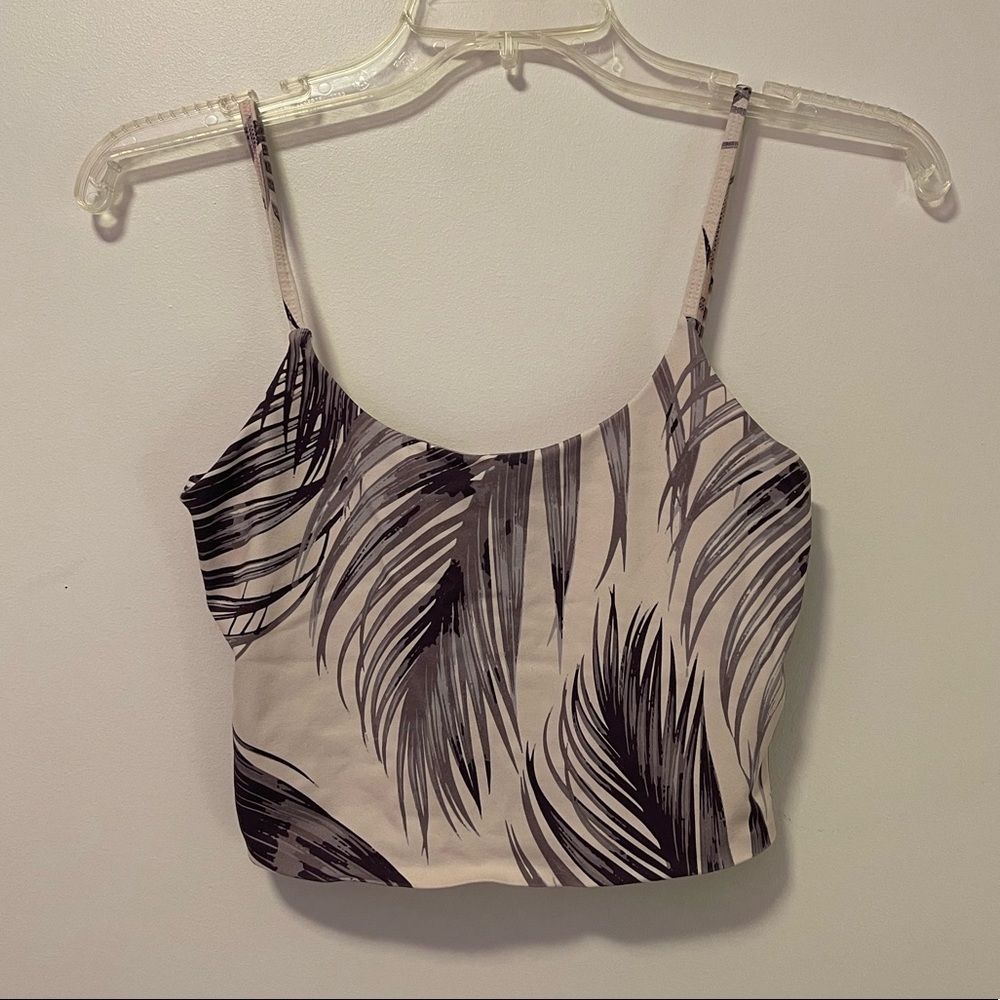 Long line sports bra
